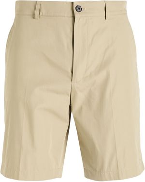 Burberry Khaki Shorts & Bermuda Shorts Cotton - Natural