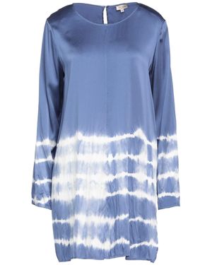 HER SHIRT HER DRESS Top - Blue