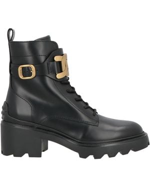 Tod's Botines De Caña Alta - Negro