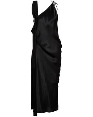 Matériel Maxi Dress Rayon, Polyethylene - Black