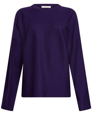 Liviana Conti Jumper Virgin Wool - Purple