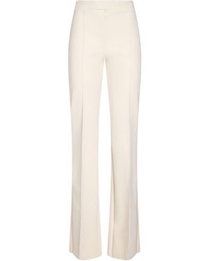 La Petite Robe Di Chiara Boni Trousers Polyamide, Elastane - White