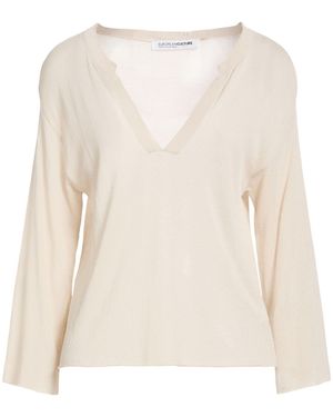 European Culture Jumper Viscose, Polyamide - White