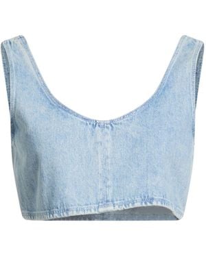 Patrizia Pepe Top Cotton - Blue