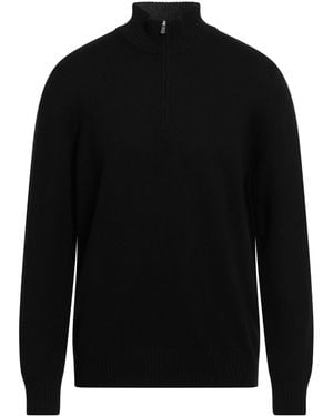 Gran Sasso Turtlenecks - Black