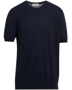 LUIGI GENTILE Jumper Cotton - Blue
