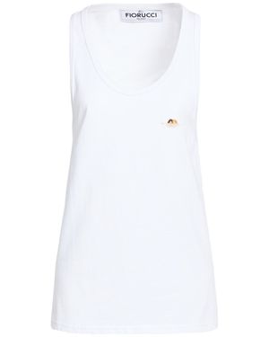 Fiorucci Tank Top Cotton - White