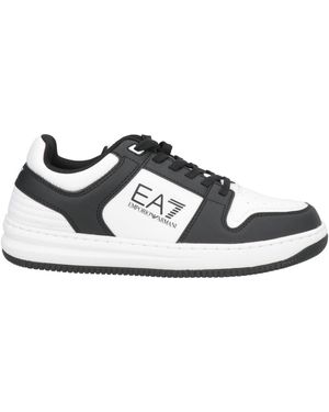 EA7 Sneakers Polyester, Polyurethane - White