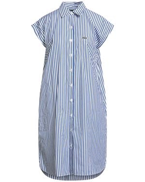 Lacoste Midi Dress Cotton - Blue