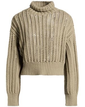 Brunello Cucinelli Rollkragenpullover - Mettallic