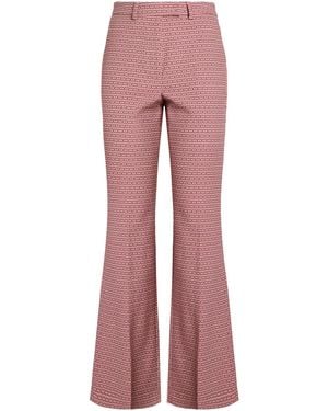 SEVENTY VENEZIA Trousers Cotton, Polyester, Elastane - Pink