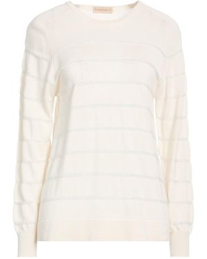 Purotatto Cream Jumper Silk, Cashmere - White
