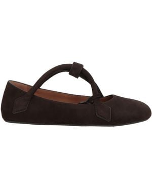 Alaïa Ballet Flats - Brown