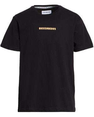 Bikkembergs T-Shirt Cotton - Black