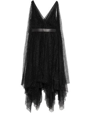 Moschino Midi Dress Polyamide - Black