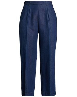 forte_forte Jeans Cotton, Linen - Blue
