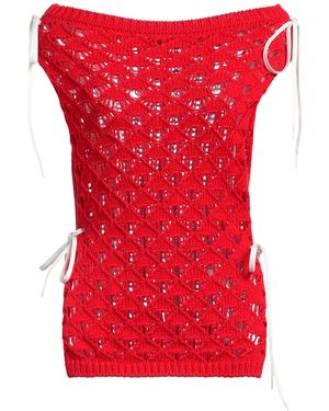 MSGM Top Cotton - Red