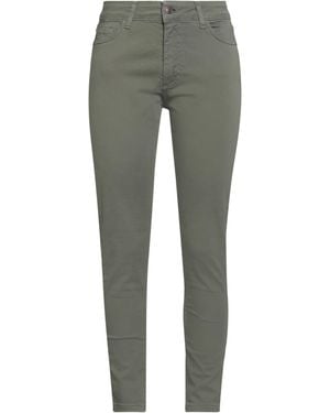 B.yu Military Trousers Cotton, Elastane - Grey