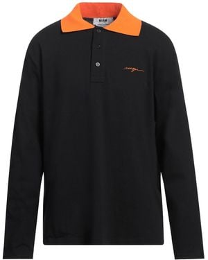 MSGM Polo Shirt - Black