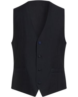 Lardini Midnight Tailored Vest Wool - Blue