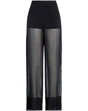 Alysi Pants Silk - Black