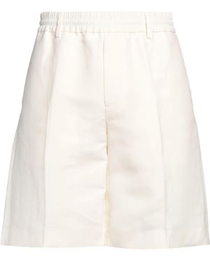 Burberry Shorts E Bermuda - Bianco
