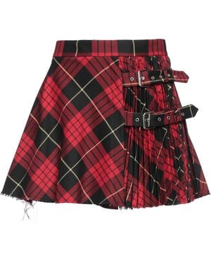 Aniye By Mini Skirt Polyester, Viscose, Elastane - Red