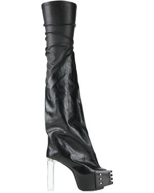 Rick Owens Boot Leather - Black