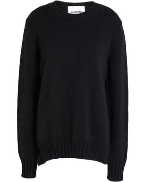 Jil Sander Jumper Wool, Silk, Mohair Wool, Polyamide - Black