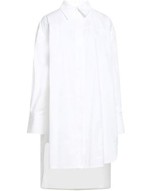 Jil Sander Midi Dress Cotton - White