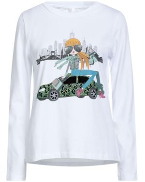 Lafty Lie T-Shirts - Weiß