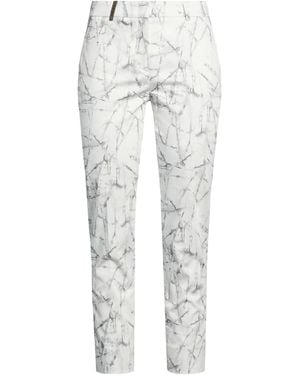 Peserico Icon 4718 Trousers Cotton, Elastane - White