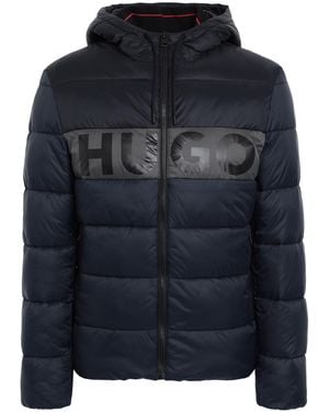 HUGO Down Jacket - Blue