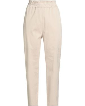 Gentry Portofino Trouser - Natural