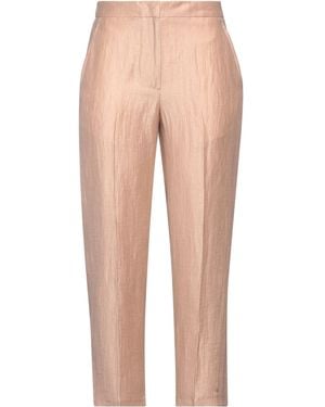 SEVENTY VENEZIA Blush Pants Linen, Polyamide - Natural