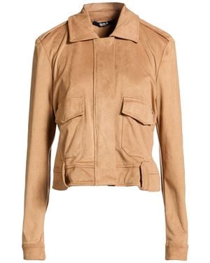 Siste's Camel Jacket Polyester, Elastane - Natural