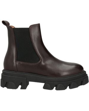 Alohas Ankle Boots Leather - Black