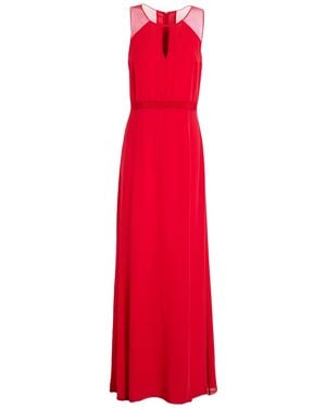 Patrizia Pepe Maxi Dress Silk - Red