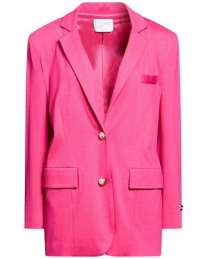 Soallure Blazer Viscose, Nylon, Elastane - Pink