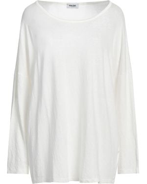 Base London T-Shirt Linen, Elastane - White