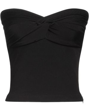 Agolde Top Viscose, Elastane, Polyamide - Black