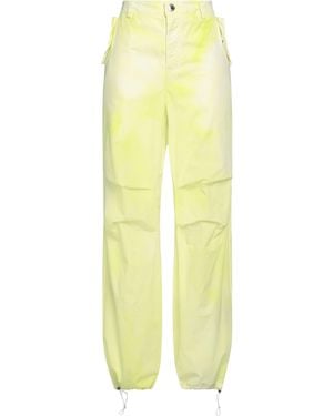 Pinko Military Trousers Cotton - Yellow