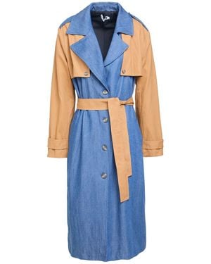 Please Denim Outerwear Lyocell, Cotton - Blue