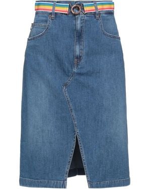 Love Moschino Denim Skirt - Blue