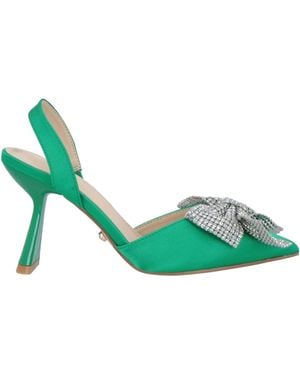 Twenty Four Haitch Court Shoes - Green