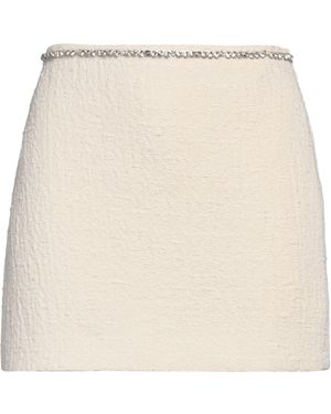 N°21 Mini Skirt Cotton, Polyamide - Natural