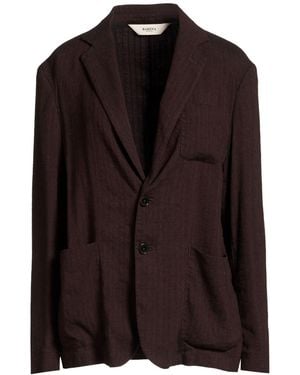 Barena Blazer Viscose, Linen - Brown