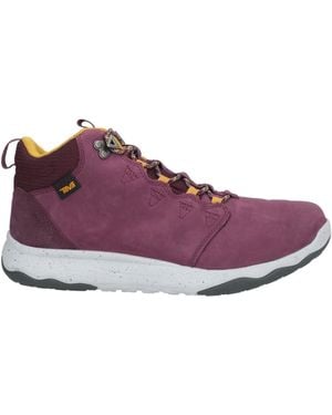 Teva Botines de caña alta - Morado