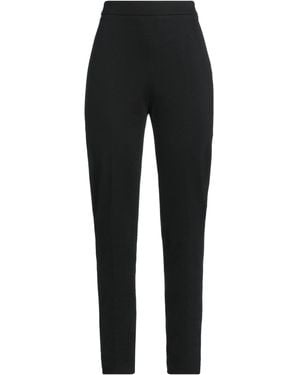 BOSS Pants Viscose, Polyamide, Elastane - Black