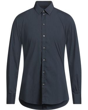 Alessandro Gherardi Midnight Shirt Cotton, Polyamide, Elastane - Blue